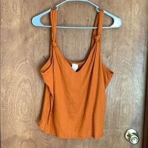 Burnt Orange Tank Top